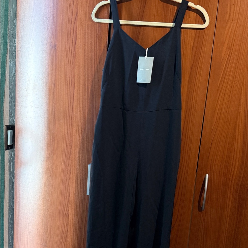 Everlane Elegant Navy Jumpsuit